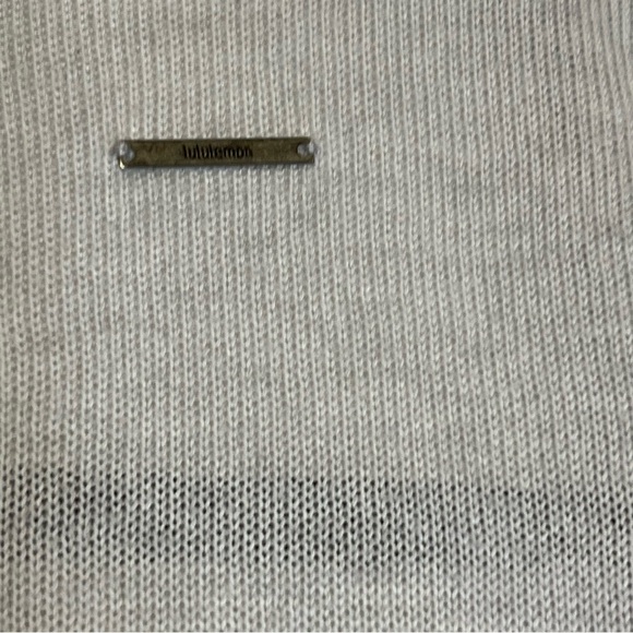 Lululemon Express yourself Waterfall Open Front Wrap Cardigan in Light Gray - Picture 4 of 7